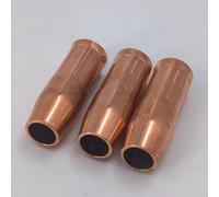 MIG MAG Lot de 3 buses de soudage coniques en cuivre de 1,27 cm de diamètre, compatibles avec Magnum 100L et Mini/#1, accessoires de gaz de blindage pour