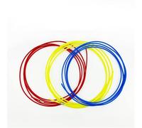 MIG MAG Torche de soudage avec doublure en PTFE 0,6-0,8/0,8-1,0/1,2-1,6 fils Kit de connecteur rapide central européen 3 m, 4 m, 5 m, rouge, jaune, bleu (bleu 0,6-0,8, 4 m)