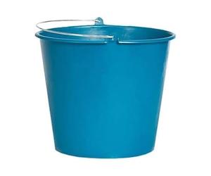 MiG-met - Panier Universel, Grand, Seau Flexi, Panier à Linge - Robuste, Souple et Léger - Résistant au Gel, avec Deux Poignées Solides - Capacité 30kg - 12L, 29,5x21,5x24,5cm, Bleu - 12L 1x pièce