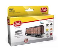 MIG Set 6x 15 ml peinture wagons de marchandises allemands Rail Center - AMMO R-