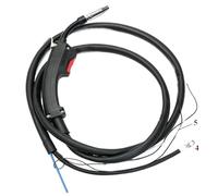 MIG Welding Torch 14AK Gas Valve MIG Torch 2M/2.5M/3.0M/3.5M/4.0M Air Cooled Welder Gun For MAG Welding Machine (Size : 4M)