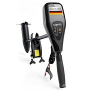 Miganeo Moteur Électrique Bateau TRS 62 lbs - Moteur Hors-Bord 696W 12V - Adapté Eau Salée avec Indicateur LED - pour Bateaux Pneumatiques - 5 Vitesses Avant & 3 Arrière