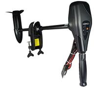 Miganeo Moteur Électrique Bateau TRS 68 lbs - Moteur Hors-Bord 768W 12V - Adapté Eau Salée avec Indicateur LED - pour Bateaux Pneumatiques - 5 Vitesses Avant & 3 Arrière