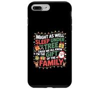 Might As Well Sleep Under The Tree Christmas Funny Christmas Coque pour iPhone 7 Plus/8 Plus