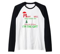 Might As Well Sleep Under The Tree Shirt Christmas Pajamas Manche Raglan