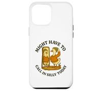 Might Have to Call in Silly Today Funny Goose Retro Coque pour iPhone 12 Pro Max
