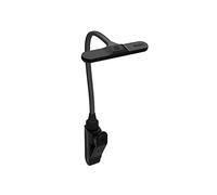 Mighty Bright BrightFlex Lampe de pupitre rechargeable et batterie Banque de batterie, lumière d'orchestre double usage, polyvalence avec performances et voyage, 90 lumens, lentille de qualité