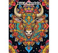 MIGHTY BULL ART THERAPY: 50 INTRICATE MANDALA PATTERNS FORMINDFULNESS AND ANTI-ANXIETY