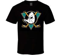 Mighty Ducks Anaheim Logo Hockey Tee Shirt Tshirt Men's Size S