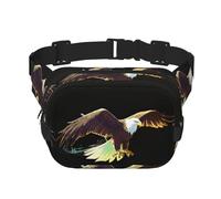 Mighty Eagle Sac banane multifonction imprimé unisexe tendance Sac de rangement de sport de voyage