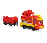 Mighty Express Push-and-go Zug Frachter Nick mit Güterwaggon, Spielfahrzeug
