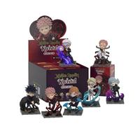 Mighty Jaxx Série Jujutsu Kaisen Kwistal Fwenz Battle Ready | Plateau scellé de 6, sans doublon | Figurines de Collection, boîte Surprise