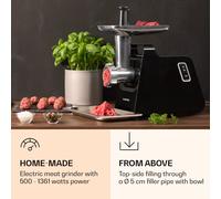 Mighty Mince hachoir à viande électrique 500 - 1361 watts 3 disques perforés en acier