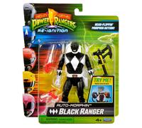 Mighty Morphin Power Rangers BLACK RANGER Auto-Morphin Actionfigur
