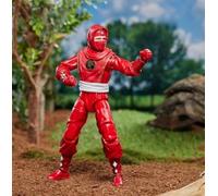Mighty Morphin Power Rangers Lightning Collection Ninja Rangers Collection Rouge Rose Jaune (Ninja Red Ranger), 6 inch