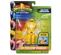 Mighty Morphin Power Rangers RANGER JAUNE Figurine D'Action Auto-Morphin