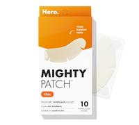 Mighty Patch Hero Cosmetics Lot de 10 patchs de menton hydrocolloïdes pour imperfections et boutons Non irritants Taille XL