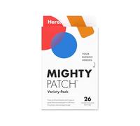 Mighty Patch Hero Cosmetics Lot de 26 patchs hydrocolloïdes pour boutons d'acné pour couvrir les boutons et les imperfections, autocollants pour le visage et la peau, soin de la peau coréen, 26 ct