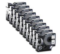 MIGHTY SCAPERS 10PK IND Permanent Polyester Labels 12mm Compatible with 18483, 4200, 5200, LabelManager, LabelWriter 450 Duo, and Similar Label Printers