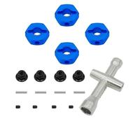 MIGHTY SCAPERS 12mm Aluminum Wheel Hex Drive Hub Adapteur Compatible avec 1/10 Scale RC Model Cars et camions