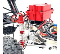 MIGHTY SCAPERS 2 pièces d'absorpteur d'huile métallique Shock Damper Compatible avec H12Y H12Y+ 1/12 Scale RC Crawler Car Upgrade Parts(Yellow)