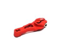 MIGHTY SCAPERS 25T Servo Arm Horn pour 1/10 Scale RC Crawler Compatible avec et Divers Modèles(Type A-Red)