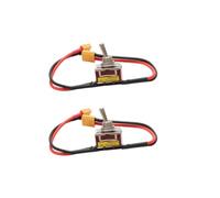 MIGHTY SCAPERS 2PCS Current Switch avec 14AWG Wire et XT60/XT90/T Plug Connectors Compatible avec Les Avions RC, Les Drones, Les Voitures et Les Bateaux(with XT60 Plug)