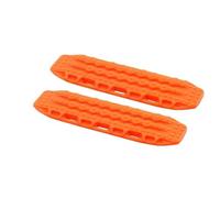 MIGHTY SCAPERS 2PCS Plast Escape Board Decoration Compatible avec 1/18 1/24 RC Crawler Cars Like, SCX24 Modèles(Orange)