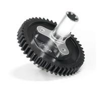 MIGHTY SCAPERS 44T 46T M1 Slipper Clutch Gear Set pour 1/10 Scale RC Cars - Metal Replacement Drivetrain Part Compatible avec Infraction Mega 4x4 Vendetta 3S Outcast 4S(46T)