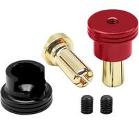MIGHTY SCAPERS 4Pcs 4mm à 5mm Bullet Plug Connector Set Compatible avec 1/10 Scale RC Cars, camions, Bateaux et connexions