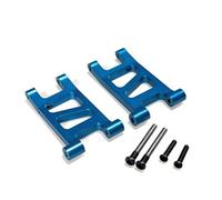 MIGHTY SCAPERS Armes de Suspension arrière Basse pour 1/14 RC Car - Metal Upgrade Replacement Part, 2pcs, Compatible avec Modèles 14301 13303(Blue)