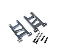 MIGHTY SCAPERS Armes de Suspension arrière Basse pour 1/14 RC Car - Metal Upgrade Replacement Part, 2pcs, Compatible avec Modèles 14301 13303(Titanium)