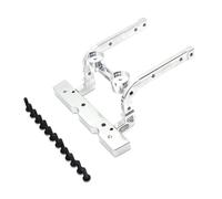 MIGHTY SCAPERS Bar de renforcement de Front métallique Compatible avec Les modèles H12Y H12Y+ RC(Silver)