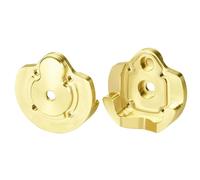 MIGHTY SCAPERS Brass Portal Covers et Adapteur Hex de Roue Compatible avec UTB18 1/18 Trail Buggy pour améliorer l'équilibre et la Performance de Montage(Counterweight)