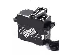 MIGHTY SCAPERS C1270-MGX-E Torque d'eau résistant à l'eau Servo numérique Compatible avec 1/10 1/8 Scale RC Model Cars, Crawlers, et Accessoires Buggy(Black)