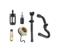 MIGHTY SCAPERS Chainsaw Oil Pump Worm Gear Fuel Hose Filter Kit Compatible avec MS180 MS170 018 017 Modèles