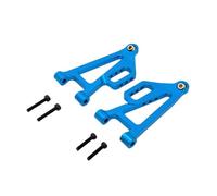MIGHTY SCAPERS Front Lower Suspension Arm Metal Upgrade pour 1/14 RC Cars Compatible avec Modèles 14207 14208(Blue)