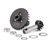MIGHTY SCAPERS Helical Axle Gear Set Compatible avec AR44 AR45 Axle VS4-10 F9 Phoenix F10 RC Crawler Modèles(27T 8T)