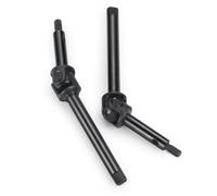 MIGHTY SCAPERS L'acier Front Drive Shaft Compatible avec SCX24 Deadbolt Bronco C10 1/24 RC Crawler Car Model Parts(Short)