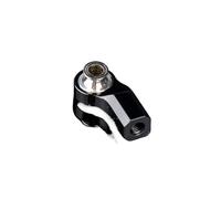 MIGHTY SCAPERS M3 Ball Joint Pull Rod Head Compatible avec 1/10 1/8 Scale RC Remote Control Model Cars, Buggies, Crawlers, Trucks, et Modification Accessoires(Black)