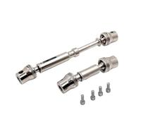 MIGHTY SCAPERS Metal Front et Rear Center Drive Shaft Compatible avec H12Y H12Y+ 1/12 Scale RC Crawler Car Upgrade Parts(Front and Rear)