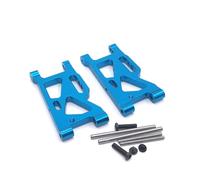 MIGHTY SCAPERS Métal Front Swing Arm Mise à Jour pour 1/14 144010 144001 14 4002 et 1/12 124016 12 4017 12418 125019 RC pièces de Suspension de Voiture(Blue)