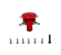 MIGHTY SCAPERS Metal Rotor Head Upgrade Compatible avec K124 K170 Remote Control Helicopter Aircraft Parts(Red)
