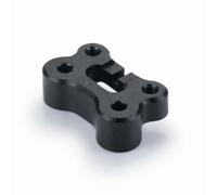 MIGHTY SCAPERS Metal Servo Mount Fixed Seat Compatible avec SCX6 AXI05000 1/6 RC Crawler Car Steering Servo Upgrade Parts(Style A)