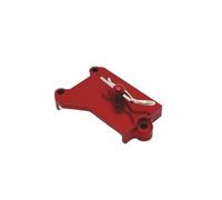 MIGHTY SCAPERS Metal Servo Mounting Bracket Compatible avec 1/16 Scale RC Cars Incluant, C8805, Q130 Series et Modèles Similaires(Red)