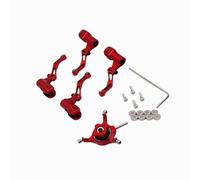 MIGHTY SCAPERS Metal Upgrade Clamp Disc Bearing Set Compatible avec K124 K170 Remote Control Helicopter Parts(Red)