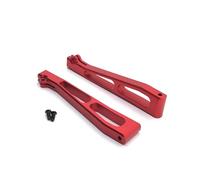 MIGHTY SCAPERS Metal Upper Swing Arm EA1002A Compatible avec JLB 1/10 J3 Remote Control Car Parts Remplacement et Upgrade(Red)