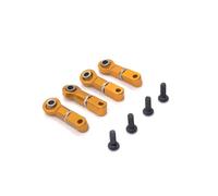 MIGHTY SCAPERS Metal Upper Swing Arm pour 1/28 Scale RC Cars - Replacement Suspension Arm Compatible avec 284131 K969 K979K99 K999 P929P939 Modèles(Yellow)