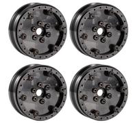 MIGHTY SCAPERS Offset Adjustable 1.9 Beadlock Wheels Compatible avec 1/10 Scale VRD VS4-10 Phoenix H10 Rigs Optic et Crawlers RC Similaires(Type C)