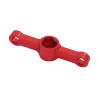 MIGHTY SCAPERS Outil de Sortie Rapide Wrench Driver Compatible avec 2204 Moteur sans Frein M3/M4/M5 Lock Nuts Props Adapter Bullet Cap RC Quadcopter FPV Drone(Red)